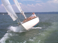 Die Skipper auf Am-Wind-Kurs